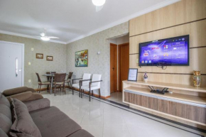 MRF113 - Quadra mar, Churrasqueira, 2Dorm, Garagem
